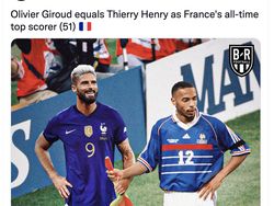 Meme Olivier Giroud Samai Rekor Gol Thierry Henry