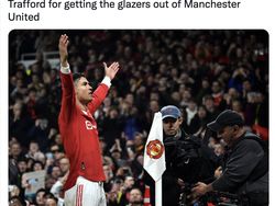 Ronaldo Ramai Dibela Netizen Karena Berani Tantang Glazer