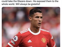 Ronaldo Ramai Dibela Netizen Karena Berani Tantang Glazer