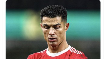 Quote Ronaldo pun jadi viral. Seperti yang dikatakan oleh Picasso, kalian harus menghancurkannya untuk membangunnya kembali dan jika mereka memulainya dariku, bukan masalah. Foto: Twitter