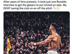 Ronaldo Ramai Dibela Netizen Karena Berani Tantang Glazer