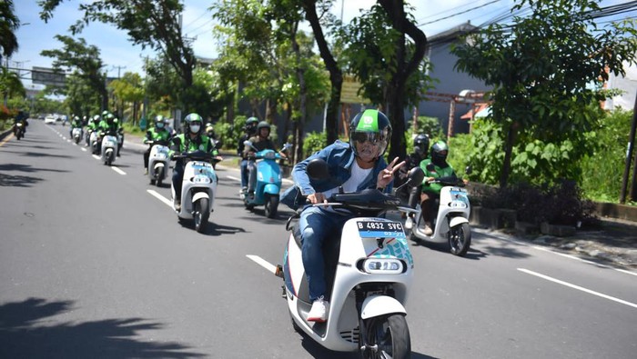 Potret Motor Listrik yang Diboyong Elektrum buat Gelaran G20