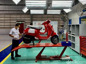 Asyik! Vespa LX Made in Indonesia Sebentar Lagi Mengaspal