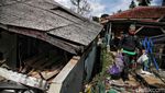 Penampakan Longsor Imbas Gempa di Desa Cijedil Cianjur