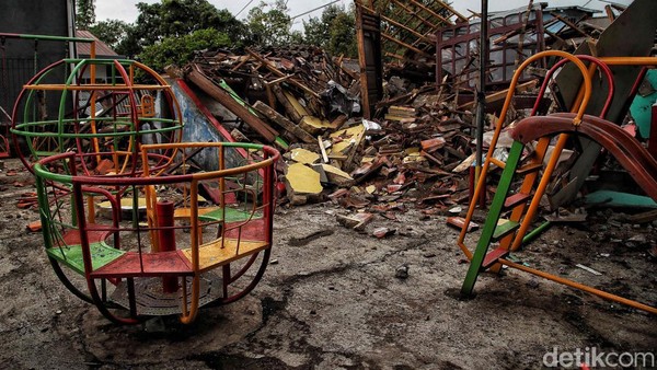 Potret TK di Cugenang, Cianjur yang Hancur Akibat Gempa