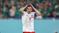Lewandowski Nyaris Tambah Gol Polandia, Digagalkan Tiang Gawang