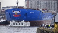 Kapal Yakutia memiliki panjang 173,3 meter dengan bobot 33.540 ton.