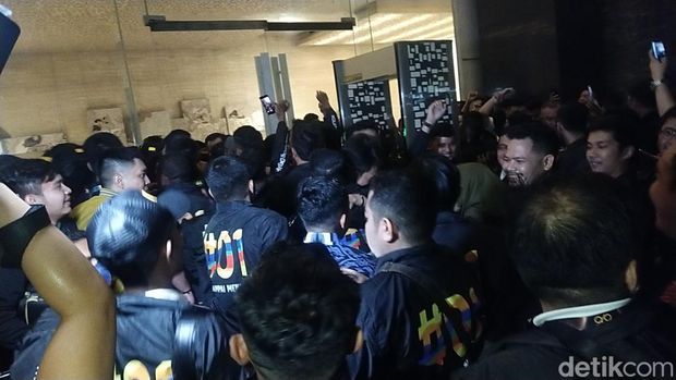 Suasana Munas HIPMI di Hotel Alila, Solo, Rabu (23/11/2022).