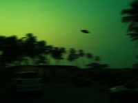 Ilustrasi penampakan UFO