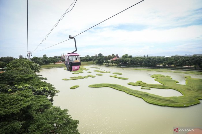 Uji coba wajah baru Taman Mini Indonesia Indah