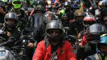 Konvoi Ratusan Pemotor di Kolombia Tolak Kenaikan Harga BBM