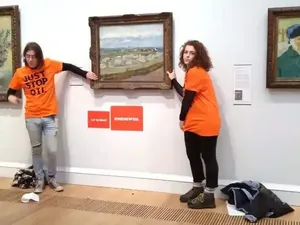 2 Aktivis yang Rusak Lukisan Van Gogh Didakwa Bersalah