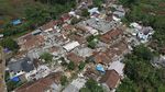 Foto Udara Permukiman Porak-poranda Terdampak Gempa Cianjur