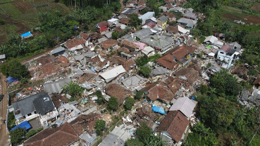 Basarnas Ungkap Pipa Bocor Deras Jadi Kendala Cari Korban Gempa Cianjur