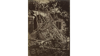 Rusaknya masjid di Cianjur akibat gempa bumi pada 28 Maret 1879 lalu. (Foto: Woodbury & Page (Batavia)/ Leiden Digital Collections)
