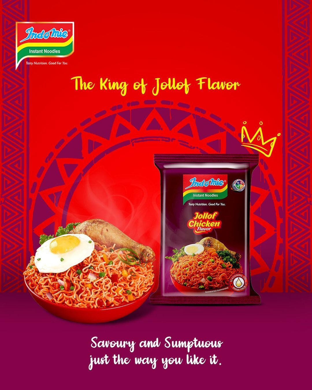 Indomie Nigeria edisi khusus 'Black Panther'