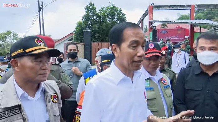 Jokowi di Cianjur (Dok. Sekretariat Presiden)