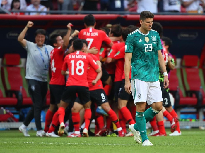 Mimpi buruk timnas Jerman di Piala Dunia 2018 kembali terulang saat melawan Jepang di Piala Dunia 2022. Saat itu Jerman kalah 0-2 dari Korea Selatan.