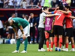Jerman terbenam di dasar klasemen Grup F dengan tiga poin. Meski punya jumlah poin sama dengan Korsel, Jerman kalah selisih gol.