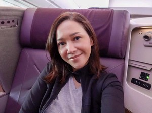 Kocak, Maia Estianty Pamer Fotonya Berjenggot Usai Liburan di Timur Tengah