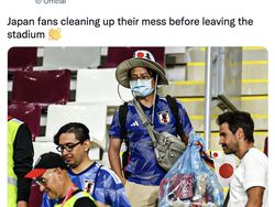 Viral Fans Jepang Bersih-bersih Stadion Usai Jerman Dihajar