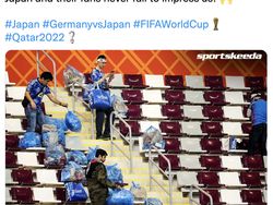 Viral Fans Jepang Bersih-bersih Stadion Usai Jerman Dihajar