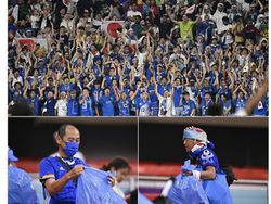 Viral Fans Jepang Bersih-bersih Stadion Usai Jerman Dihajar