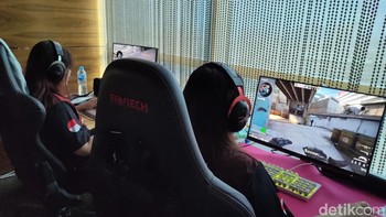 Nantinya akan dipertandingkan enam nomor game, mulai dari CSGO, PUBG Mobile, Mobile Legends, eFootball 2023, Dota 2, dan Tekken 7. Foto: (Panji Saputro/detikINET).