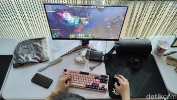 Para atlet esports Indonesia akan bertanding secara offline, mulai dari 2-11 Desember 2022. Foto: (Panji Saputro/detikINET).