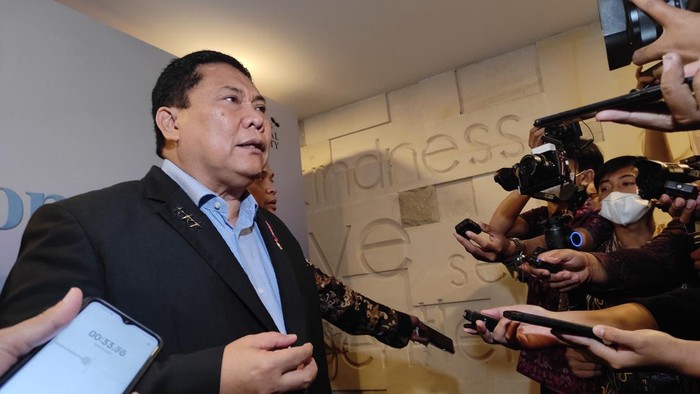 Kepala BNN Komjen Pol Petrus R Golose saat ditemui wartawan di sela-sela acara Sing Against Drugs di bilangan Kuta, Badung, Kamis (24/11/2022).
