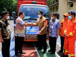 Pemkot Tangerang Beri Bantuan Rp 200 Juta untuk Korban Gempa Cianjur