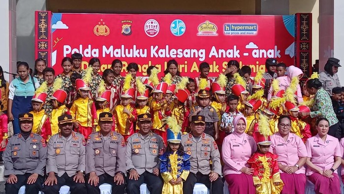 Polda Maluku deklarasi Anti Kekerasan Terhadap Anak.