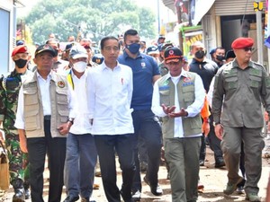 Kementerian PUPR Tangani Longsor-Bantu Prasarana Sanitasi di Cianjur