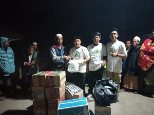 Relawan Ganjar Gelar Bakti Sosial untuk Bantu Korban Gempa Cianjur