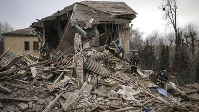 Rumah Sakit di Ukraina Hancur Diroket Rusia