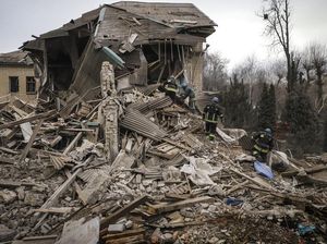 Rentetan Serangan Rusia Kembali Hantam Ukraina, Termasuk Ibu Kota
