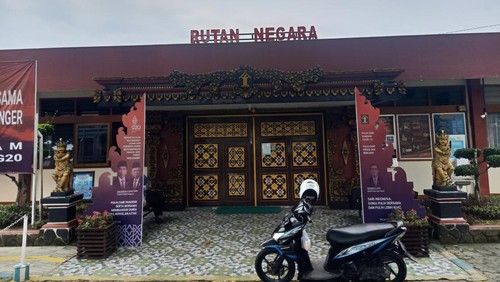 Rumah Tahanan (Rutan) Kelas II B Negara yang beralamat di Kelurahan Baler Bale Agung, Kecamatan Negara, Kabupaten Jembrana, Kamis (24/11/2022). Foto: I Putu Adi Budiastrawan