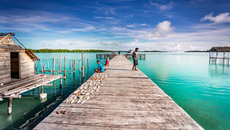 Serba-serbi Pulau Widi, Kepulauan di Maluku Utara yang Muncul di Situs Lelang Asing Pulau Widi terletak di Halmahera Selatan, Maluku Utara, Indonesia. Pulau ini dikenal dengan keindahan bawah laut yang cocok yang menjadi surga bagi wisatawan.