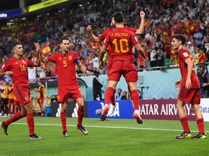 Spanyol Tembus 100 Gol di Piala Dunia