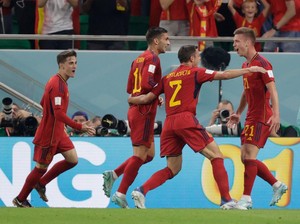 Spanyol Vs Kosta Rika: La Furia Roja Pesta Gol 7-0!