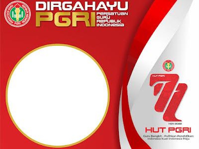 Twibbon HUT PGRI 2022