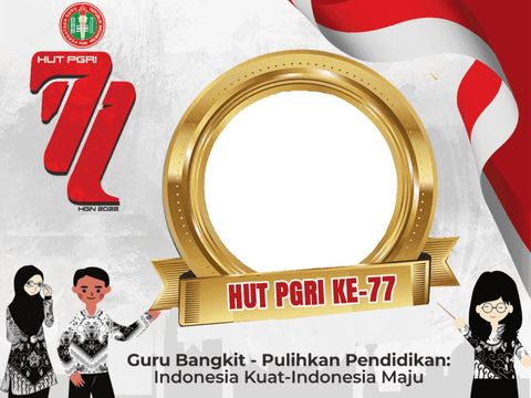 Twibbon HUT PGRI 2022