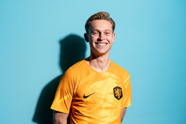 Selanjutnya adalah Frenkie de Jong dari Timnas Belanda. Pemain Barcelona ini menjadi pemain muda termahal di dunia. (Shaun Botterill/Getty Images)