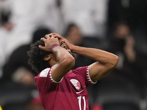 Qatar Vs Senegal: Afif Minta Penalti, Tak Digubris Wasit