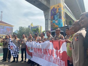 Akpol 96 Kirim 2.000 Kasur Lipat-1.000 Jaket ke Korban Gempa Cianjur