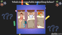 Ada dua wanita, salah satunya baru saja mengendap diam-diam keluar, kemudian pulang. Coba tebak siapa? Foto: Irene Putri Wibowo/detikHealth