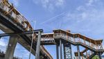 Buat yang Penasaran, Skywalk Stasiun Kebayoran Bakal Rampung Nih