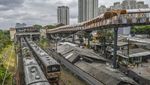 Buat yang Penasaran, Skywalk Stasiun Kebayoran Bakal Rampung Nih