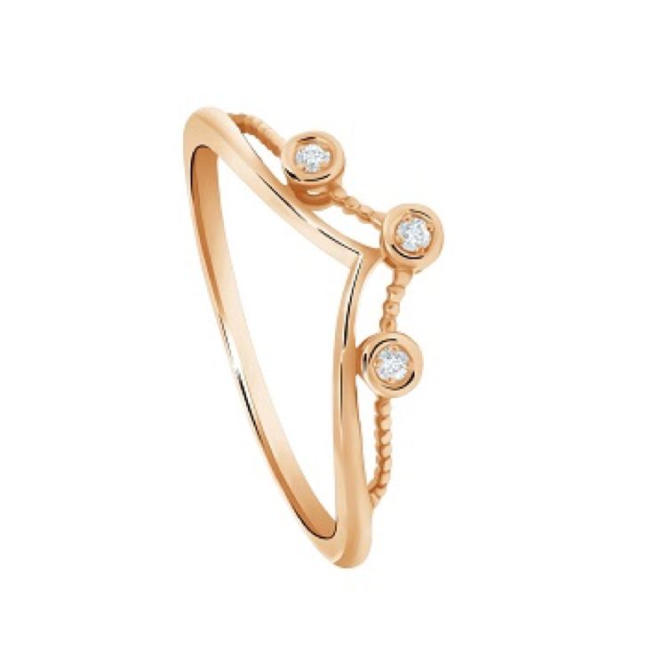 Cincin dari Seri Trimoela dengan Konsep Berlian Mata 3.
