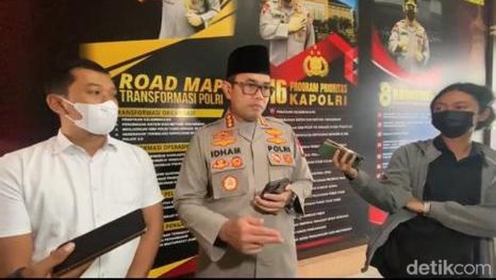 Kapolresta Jogja, AKBP Idham Mahdi saat jumpa pers.